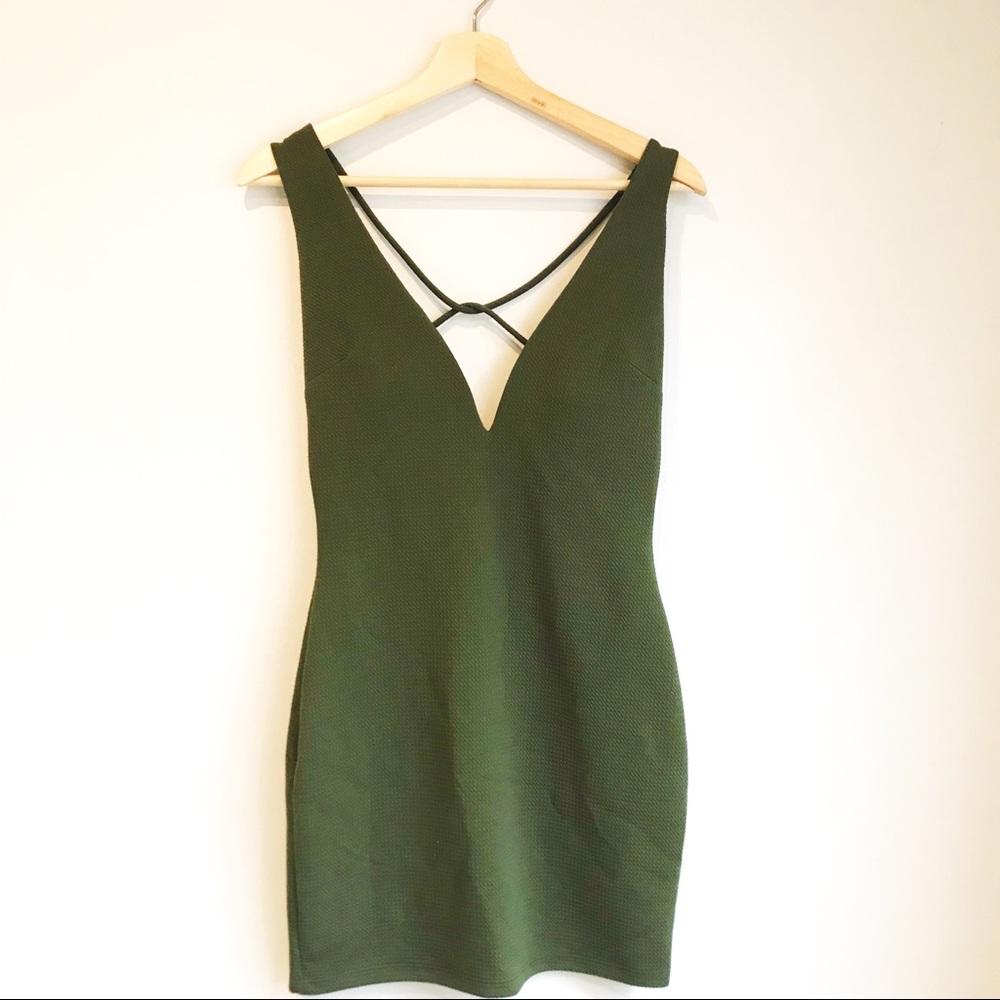 ⚡️Sexy Lace Back Bodycon Bandage Dress⚡️